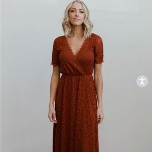Baltic Born burnt orange dress